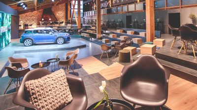 MINI Countryman autoaren aurkezpena Eneko Atxa sukaldariaren jatetxean